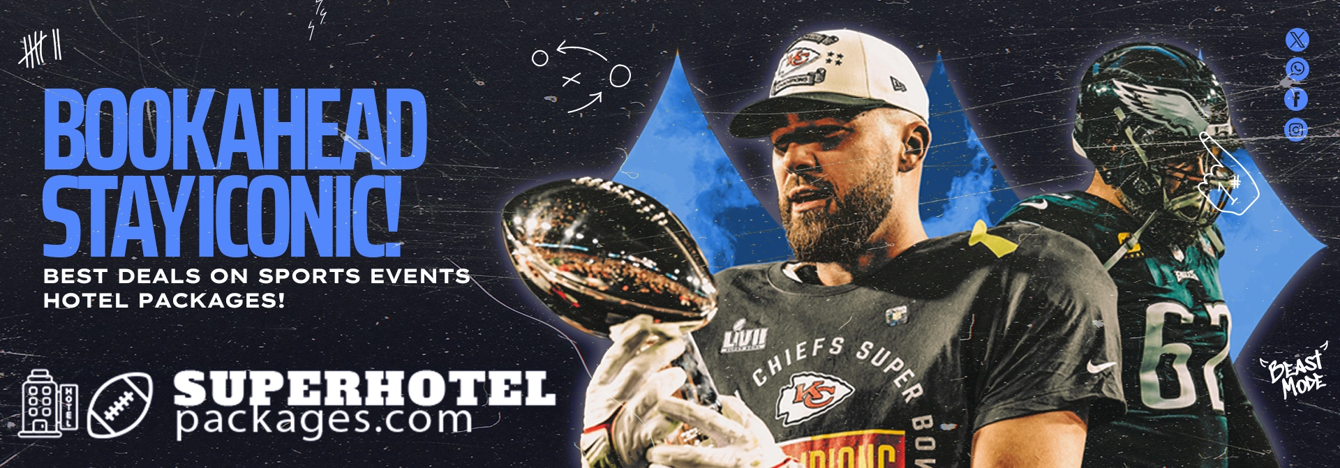 Secure top-rated hotels for Super Bowl and Olympic Games